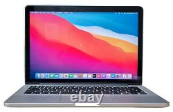 FAST APPLE MACBOOK PRO RETINA i5 A1502 MACOS BIG SUR RAM 16GB SSD 256GB LAPTOP