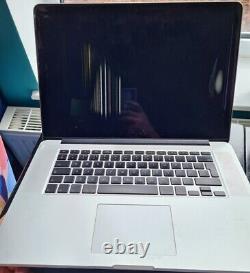 Faulty Screen Apple Macbook Pro 2015 2.2GHz i7 16GB RAM no SSD A1398 15.4-inch