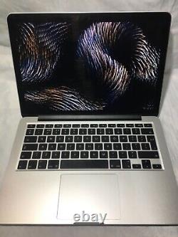 Late 2012 13 Retina Apple MacBook Pro - 2.9GHz i7 8GB RAM- 120GB SSD- A1425