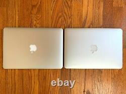 Lot of 2 Apple Macbook pro 13 Retina i5 8GB 16GB RAM Screen issues READ