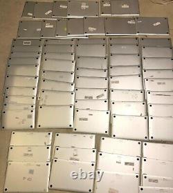 Lot of 70 macbook pro a1398 a1286 a1466 a1465 a1278 Bottom case covers Grade C D