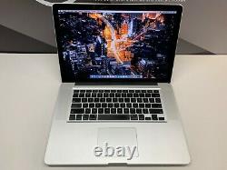 MACBOOK PRO 15 2TB 8GB RAM WARRANTY CORE i7 APPLE LAPTOP MAXED