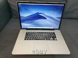 MACBOOK PRO 17'' LATE 2011 A1297 i7-2760QM @ 2.4GHZ 8GB Ram 250GB SSD OS Mojave