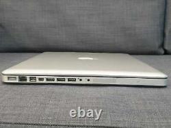 MACBOOK PRO 17'' LATE 2011 A1297 i7-2760QM @ 2.4GHZ 8GB Ram 250GB SSD OS Mojave