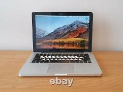 MacBook Pro 13 Inch, 1TB, Core i5, 8GB RAM, Early 2011, High Sierra + adaptor