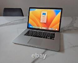 MacBook Pro 15 2015 Intel Core i7 Quad-Core 16GB RAM macOS Ventura VGC