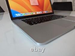 MacBook Pro 15 2015 Intel Core i7 Quad-Core 16GB RAM macOS Ventura VGC