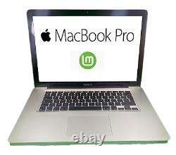 MacBook Pro 15 Linux Mint 22 Intel Core Duo 250GB SSD