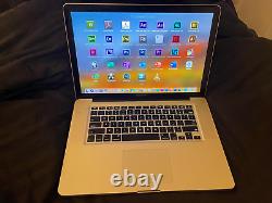 MacBook Pro 15 Quad Core i7 2.0GHz 16GB RAM 500GB SSHD + Pre-Installed Software