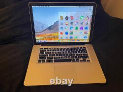 MacBook Pro 15 Quad Core i7 2.0GHz 16GB RAM 500GB SSHD + Pre-Installed Software