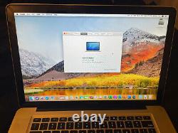 MacBook Pro 15 Quad Core i7 2.0GHz 16GB RAM 500GB SSHD + Pre-Installed Software