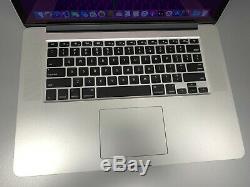 MacBook Pro 15 RETINA 3.2GHz Quad Core i7 16GB RAM 500GB SSD WARRANTY OS-2015