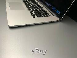 MacBook Pro 15 RETINA 3.2GHz Quad Core i7 16GB RAM 500GB SSD WARRANTY OS-2015