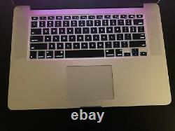 MacBook Pro 15 Retina 3.2GHZ Turbo i7 16GB RAM 1TB SSD WARRANTY OS-2018