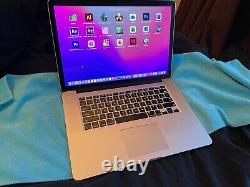 MacBook Pro 15 i7 3.4GHz 1TB SSD 16GB NEW Battery, Keyboard installed by APPLE