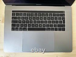 MacBook Pro (15-inch, 2017) Space Grey with Touch Bar Excellent Condition