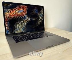 MacBook Pro (15-inch, 2017) Space Grey with Touch Bar Excellent Condition