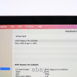 MacBook Pro 16 2019 Apple Retina 512GB SSD 32GB RAM 2.4GHz 8-Core i9 5300M VG
