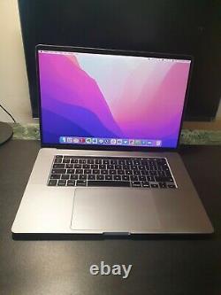 MacBook Pro 16 Space Grey 2.6GHz 6-core 9th Gen. I7 16GB with accessories