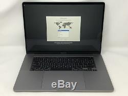 MacBook Pro 16-inch Space Gray 2019 2.6GHz i7 16GB 512GB SSD Excellent Condition