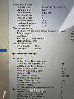 MacBook Pro 2014 Retina 13 2.8 i5 8gb Ram 512gb SSD Office 2020