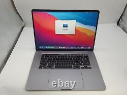 MacBook Pro A2141 Late 2019 16 Intel i7-9750h 16GB RAM 512GB SSD Silver