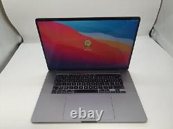 MacBook Pro A2141 Late 2019 16 Intel i7-9750h 16GB RAM 512GB SSD Silver