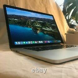 MacBook Pro, Retina 15.4 2.5/3.7GHz i7 16GB bundle New Charger + 256 SSD 2015