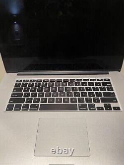 MacBook Pro Retina 15 Late 2013 -2.3Ghz Quad Core i7 CPU -16GB RAM -512GB SSD