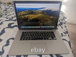 Macbook Pro 15 Retina 2014, 2.2ghz i7, 16gb ram, 512gb SSD on SONOMA OS X