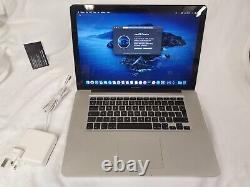 Macbook Pro 15 early 2009 Core 2 Duo 8GB RAM 500GB HD A1286 OS Catalina