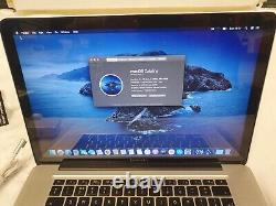 Macbook Pro 15 early 2009 Core 2 Duo 8GB RAM 500GB HD A1286 OS Catalina