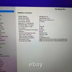 Macbook Pro 2017 13 inch 500GB 16GB