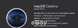 NEW Apple MacBook Pro 2019 13.3 i7 2.8 16GB 512GB SSD March 2023 AppleCare+