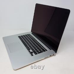 READ! Silver Apple MacBook Pro A1398 Mid 2015 i7 2.2GHz 16GB RAM 256GB SSD 15.4