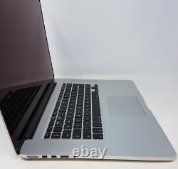 READ! Silver Apple MacBook Pro A1398 Mid 2015 i7 2.2GHz 16GB RAM 256GB SSD 15.4