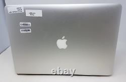 READ! Silver Apple MacBook Pro A1398 Mid 2015 i7 2.2GHz 16GB RAM 256GB SSD 15.4