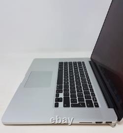 Silver Apple MacBook Pro A1398 Late 2013 i7 2.0GHz 8GB RAM 256GB SSD 15.4