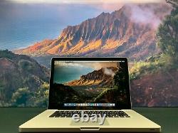 15 Apple Macbook Pro 1 To Ssd Hybride 8 Go Ram Pre-retina Osx-2015 3 Ans Garantie
