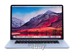 15 Apple Macbook Pro Retina Os-2018 Quad Core I7 3.6ghz 512 Go Ssd Warranty