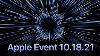 18 Octobre Annonce De L'événement Apple Libérer Le M1x Macbook Pros