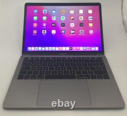 Apple 13 Macbook Pro Touch Bar 2018 Intel I7 8e Génération 256 Go Ssd 8 Go Ram A1989