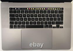 Apple 16 MacBook Pro Touch Bar 2019 Intel i9 9th Gen 512GB SSD 32GB RAM A2141 translates to 'Apple MacBook Pro 16 pouces Touch Bar 2019 Intel i9 9ème génération SSD 512 Go RAM 32 Go A2141' in French.