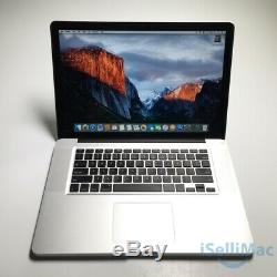 Apple 2012 Macbook Pro 15 2,3 Ghz I7 500 Go 4 Go Md103ll / A + Classe B + Garantie