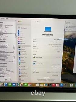 Apple MacBookPro 16 A2141 Intel i7 9750H 16GB RAM 500GB SSD CC205 Sonoma   <br/>
 

<br/>Traduction en français: Apple MacBookPro 16 A2141 Intel i7 9750H 16 Go de RAM 500 Go de SSD CC205 Sonoma