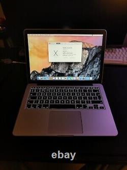 Apple MacBook Pro 13 128GB SSD Intel Core i5 5257U 2.70 GHz 8GB can be translated to French as:<br/> 
 Apple MacBook Pro 13 128Go SSD Intel Core i5 5257U 2,70 GHz 8Go.