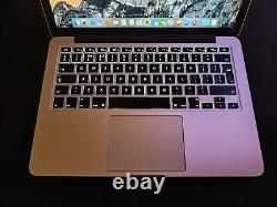 Apple MacBook Pro 13 128GB SSD Intel Core i5 5257U 2.70 GHz 8GB can be translated to French as: 
<br/>Apple MacBook Pro 13 128Go SSD Intel Core i5 5257U 2,70 GHz 8Go.