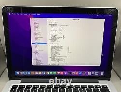 Apple MacBook Pro 13.3 (128 Go SSD, Intel i5 2.7 GHz, 8 Go de RAM) Nouvelle Batterie