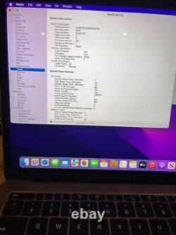 Apple MacBook Pro 13.3 pouces i7 2.4 Ghz 8Go 256SSD SSD, Compteur de cycles 97 Grade A