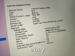 Apple MacBook Pro 13 A1502 2.9GHz i5 256Go SSD 8Go 63 cycles